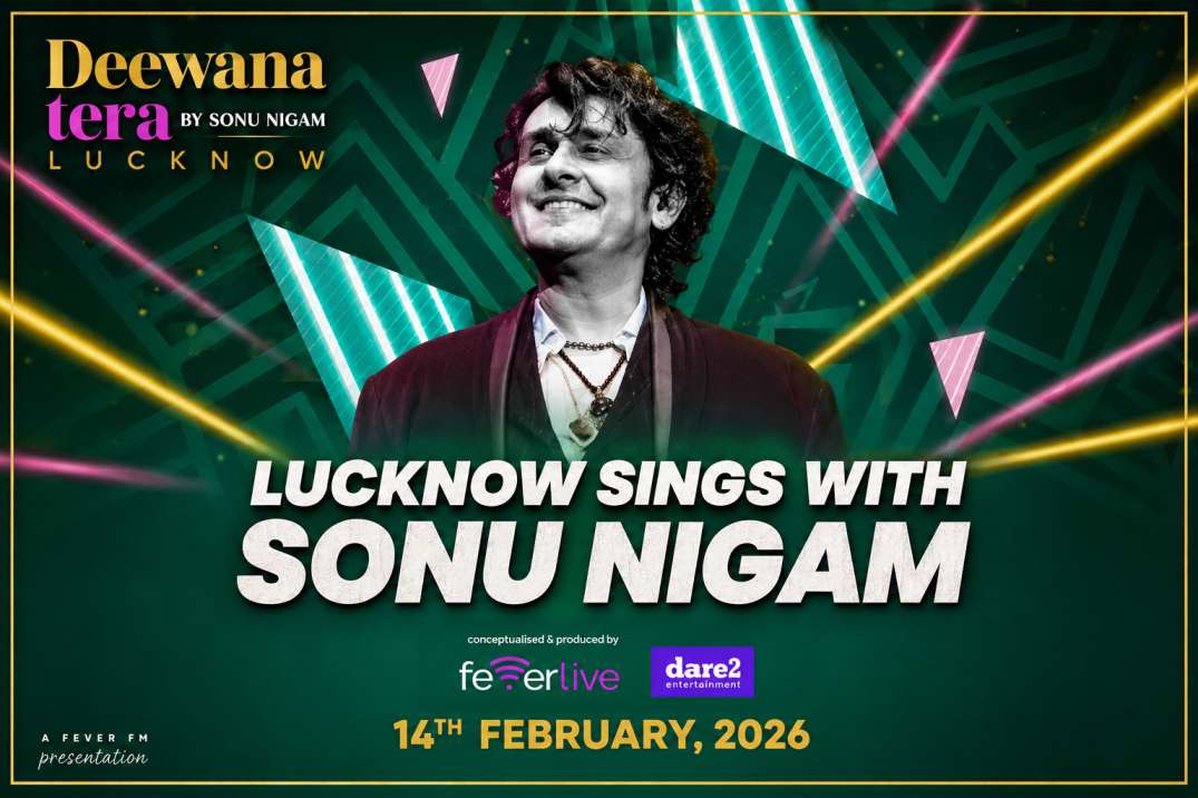 Sonu Nigham 'Deewana Tera' India Tour'Lucknow Music Concert