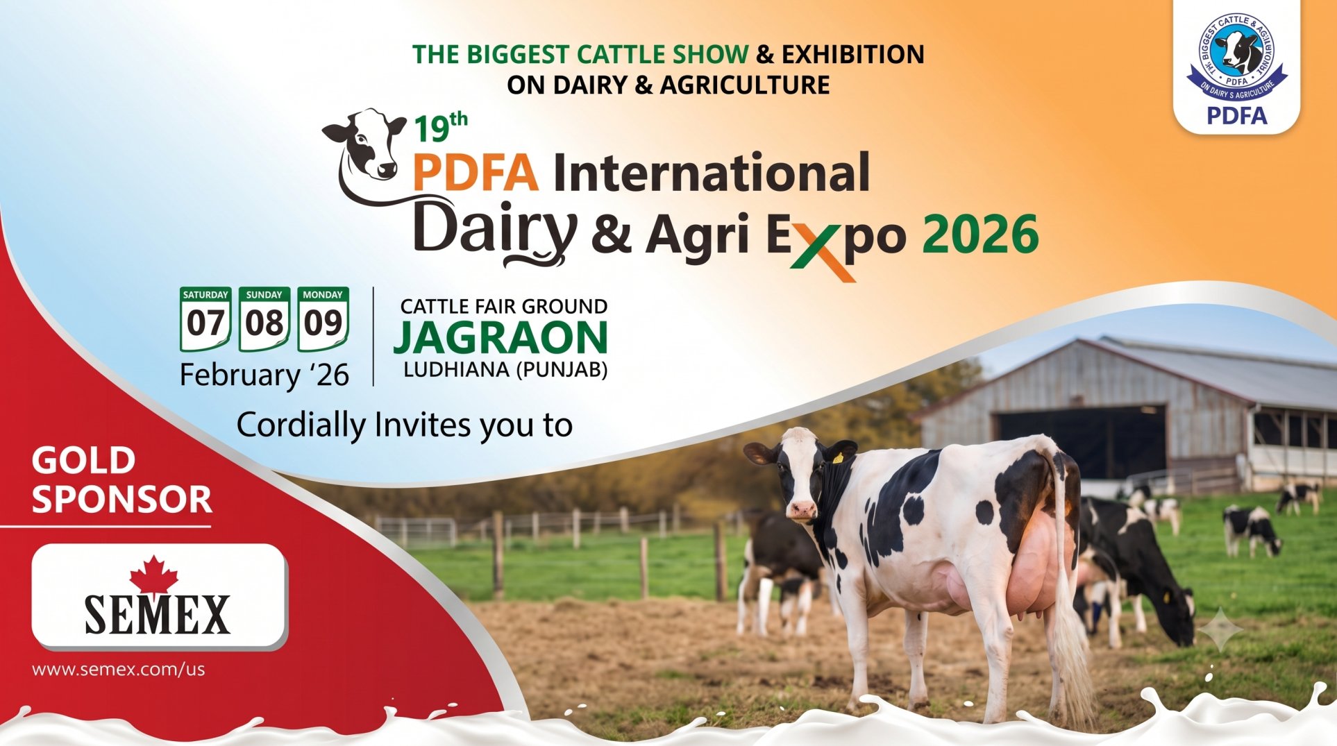 19th PDFA International Dairy & Agri Expo 2026